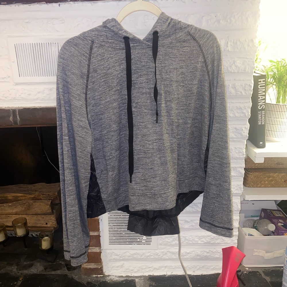 LOFT Lou & Grey Multi Fabric Sweatshirt Size M